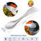 2Pcs Titanium Spork 2-in-1 Spoon Fork Ultralight Cookware Set | Portable Camping Picnic Travel Eco-Friendly Flatware