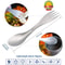 2Pcs Titanium Spork 2-in-1 Spoon Fork Ultralight Cookware Set | Portable Camping Picnic Travel Eco-Friendly Flatware