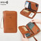 Multifunctional Blocking Travel Wallet, Passport Holder, Ticket Organizer, Credit Card Zipper Pouch with Wrist Strap