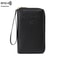 Multifunctional Blocking Travel Wallet, Passport Holder, Ticket Organizer, Credit Card Zipper Pouch with Wrist Strap