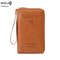 Multifunctional Blocking Travel Wallet, Passport Holder, Ticket Organizer, Credit Card Zipper Pouch with Wrist Strap