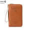 Multifunctional Blocking Travel Wallet, Passport Holder, Ticket Organizer, Credit Card Zipper Pouch with Wrist Strap