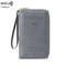 Multifunctional Blocking Travel Wallet, Passport Holder, Ticket Organizer, Credit Card Zipper Pouch with Wrist Strap