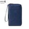 Multifunctional Blocking Travel Wallet, Passport Holder, Ticket Organizer, Credit Card Zipper Pouch with Wrist Strap