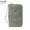 Multifunctional Blocking Travel Wallet, Passport Holder, Ticket Organizer, Credit Card Zipper Pouch with Wrist Strap