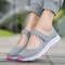White Fashion Women Sneakers, Breathable Mesh Vulcanized Casual Walking Shoes for Work, Gym, Travel, Everyday Comfort