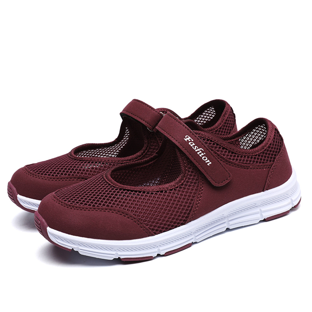 White Fashion Women Sneakers, Breathable Mesh Vulcanized Casual Walking Shoes for Work, Gym, Travel, Everyday Comfort