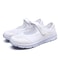 White Fashion Women Sneakers, Breathable Mesh Vulcanized Casual Walking Shoes for Work, Gym, Travel, Everyday Comfort