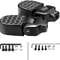 Mini Bicycle Rear Pedals, Aluminium Alloy Folding Foot Pegs Non-Slip Quick Release Bike Pedal Footrest for BMX MTB Road