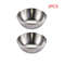 Stainless Steel Golden Appetizer & Seasoning Dishes, Serving Tray Set, Spice Plates, Sauce Bowls for Kitchen Tableware