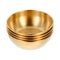 Stainless Steel Golden Appetizer & Seasoning Dishes, Serving Tray Set, Spice Plates, Sauce Bowls for Kitchen Tableware
