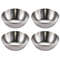 Stainless Steel Golden Appetizer & Seasoning Dishes, Serving Tray Set, Spice Plates, Sauce Bowls for Kitchen Tableware