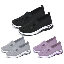 breathable barefoot shoes for women, comfortable arch support walking sneakers