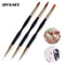 Nail Art Brushes, Dual End Gel Gradient Brush & Ultra Thin Line Drawing Pen for Precise Manicure Design