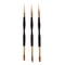 Nail Art Brushes, Dual End Gel Gradient Brush & Ultra Thin Line Drawing Pen for Precise Manicure Design