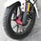 Anti-Theft Motorcycle Brake Disc Lock with Alarm, Scooter Reminder Cable, Bicycle Spring Rope & Storage Bag for Disc