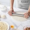 Nonstick Stainless Steel Rolling Pin For Baking Bread Pastry Pizza Cookies Cannoli Premium Kitchen 0