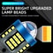LED Motorcycle Headlight CSP Dual Color Fog Lamp White Yellow Hi/Lo Beam Light Bulb for Scooter Motobike Driving