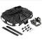 2-in-1 Detachable Bicycle Front Basket for Small Dogs, Pet Carrier Handlebar Bag for MTB Cycling, Foldable Hanging Bike