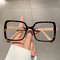 Anti-Blue Optical Glasses in Retro Box Design, The New Style Personality Bump Color Frame