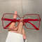 Anti-Blue Optical Glasses in Retro Box Design, The New Style Personality Bump Color Frame