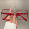 Anti-Blue Optical Glasses in Retro Box Design, The New Style Personality Bump Color Frame