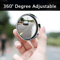 Adjustable Car Blind Spot Mirror, Wide Angle Convex Rearview Mirror for Reverse, Lane Change & Parking Safety