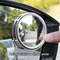 Adjustable Car Blind Spot Mirror, Wide Angle Convex Rearview Mirror for Reverse, Lane Change & Parking Safety