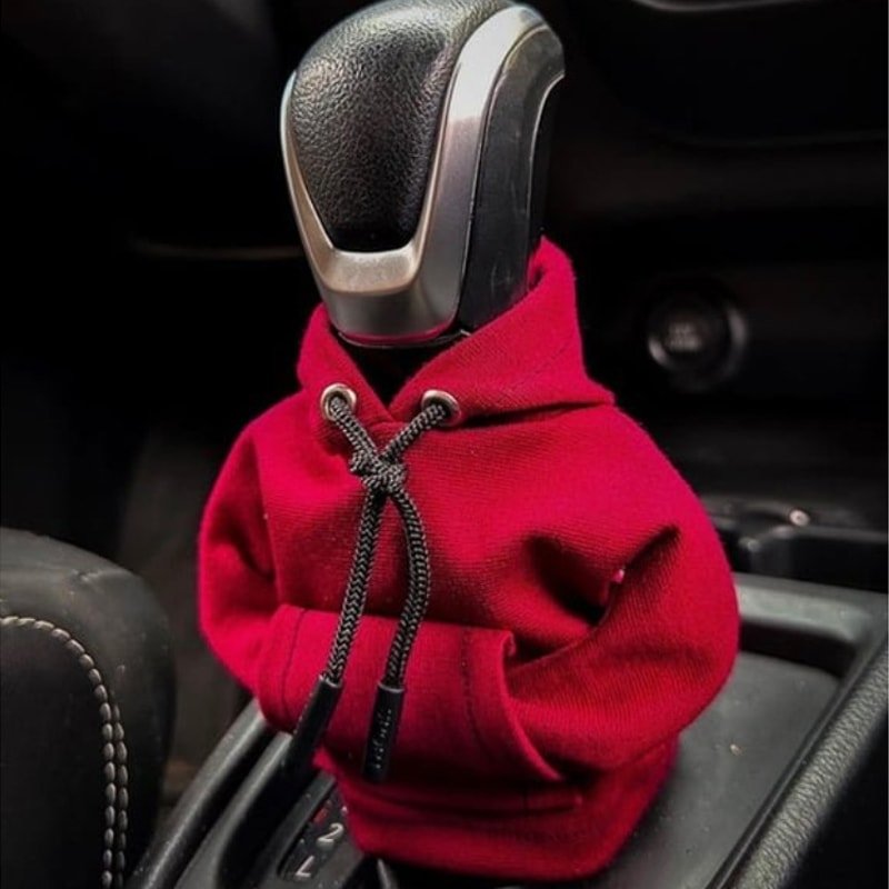 Universal Gear Shift Hoodie Cover Stylish Shift Cover For Manual Automatic Cars Gear Handle Interi 9