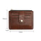 Slim Leather Wallet for Men, Luxury Small Credit Card Holder with Coin Pocket, Minimalist Brand Designer Purse for Women