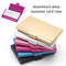 Aluminum Alloy Business Card Case, Metal Name Card Holder & ID Wallet Credit Card Storage Box for Men
