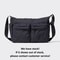 Fashion Nylon Messenger Shoulder Bag, Multi Pocket Casual Tote for Women, Large Travel & Shopping Purse