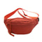 Korean Style Canvas Chest Waist Bag for Women, Portable Shoulder Waist & Sports Fanny Pack with Zipper