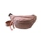Korean Style Canvas Chest Waist Bag for Women, Portable Shoulder Waist & Sports Fanny Pack with Zipper