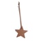 Personalized Leather Star Keychain with Free Custom Initials, Five-Pointed Star Pendant for Car Keys & Bag Accessories