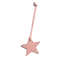 Personalized Leather Star Keychain with Free Custom Initials, Five-Pointed Star Pendant for Car Keys & Bag Accessories