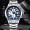 Yelang Men Quartz Watch With Japan OS00 Movement 100M Waterproof Diving Watch Three Eyes Chronograp 1