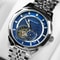 Mechanical Watch MIYOTA 82S5 Movement, Sapphire Tungsten Bezel, Hollow Dial Waterproof Men Watch