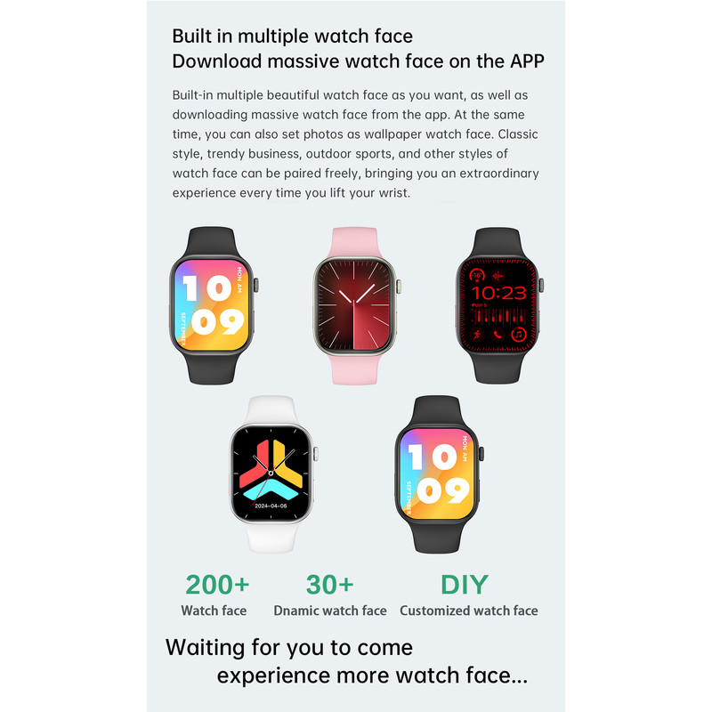 HD Screen Smartwatch, Bluetooth Call Fitness Tracker, Sleep and Health Monitor for Women, Men, Gift