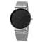 Simple Men Business Stainless Steel Mesh Belt Quartz Watch, Ultra Thin Fashion Watch, Casual Relogio Masculino