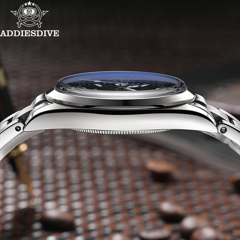 Men Luxury Stainless Steel Quartz Watch, Sapphire Glass, Luminous Dial, 100m Waterproof Reloj Hombre by Top Brand