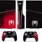 Vinyl Cover Skins For Playstation 5 Slim Console Superhero Skin Wraps Set For PS5 Disc Edition Cont 1