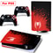 Vinyl Cover Skins For Playstation 5 Slim Console Superhero Skin Wraps Set For PS5 Disc Edition Cont 4