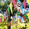 Multicolors Triangle Flags Bunting Banner Nylon Fabric Pennant For Festival Outdoor Wedding Home H 0