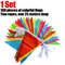 Multicolors Triangle Flags Bunting Banner Nylon Fabric Pennant For Festival Outdoor Wedding Home H 5