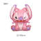 Disney Animation Stitch Interstellar Baby Stitch Angel Aluminum Film Balloon Children's Cartoon Birthday Decoration Balloon