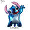 Disney Animation Stitch Interstellar Baby Stitch Angel Aluminum Film Balloon Children's Cartoon Birthday Decoration Balloon