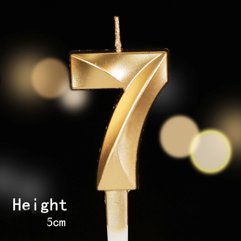 Digital Candle Cake Decoration Plugin Full Moon Birthday Wedding Dessert Table Accessories 09 Numb 2