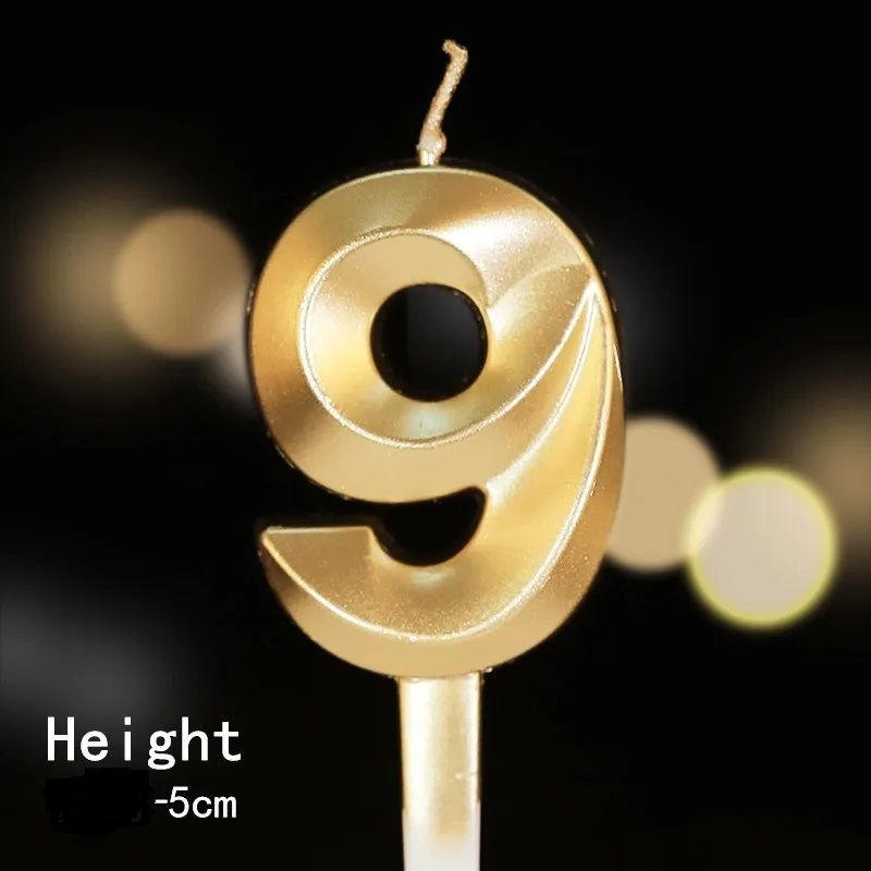 Digital Candle Cake Decoration Plugin Full Moon Birthday Wedding Dessert Table Accessories 09 Numb 11