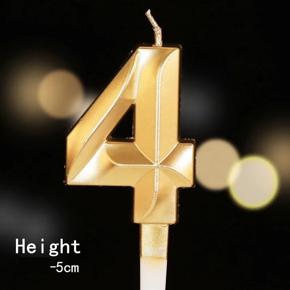 Digital Candle Cake Decoration Plugin Full Moon Birthday Wedding Dessert Table Accessories 09 Numb 12